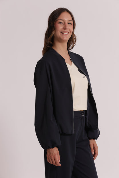 GIACCA CON ZIP IN MANOFREDDA