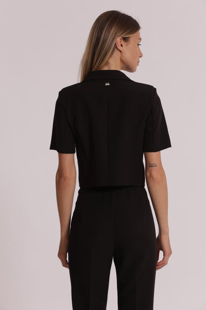 GIACCA MANICHE CORTE IN TESSUTO TECNICO