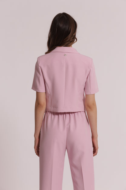 GIACCA MANICHE CORTE IN TESSUTO TECNICO