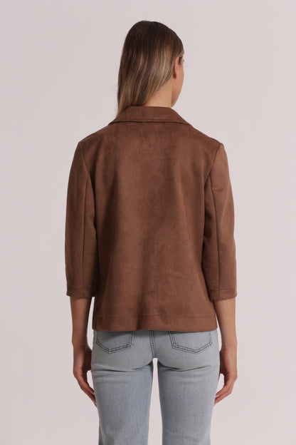 GIACCA IN EFFETTO CAMOSCIO