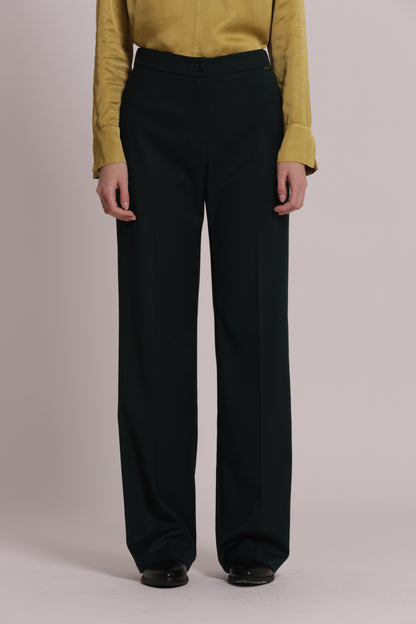 PANTALONE PALAZZO CON ELASTICO DIETRO TESSUTO VANZ