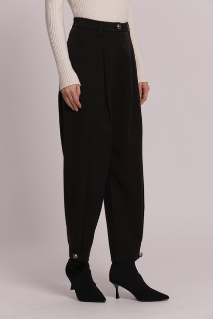 PANTALONE CON PINCES TESSUTO VANZ
