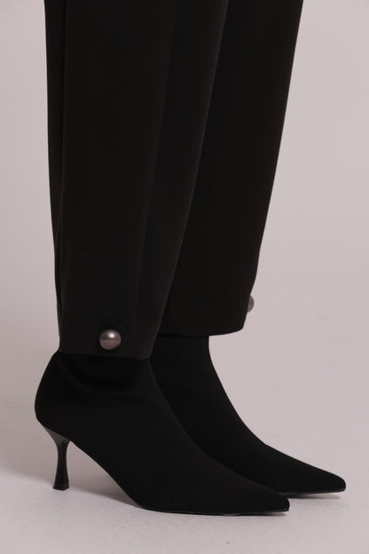 PANTALONE CON PINCES TESSUTO VANZ