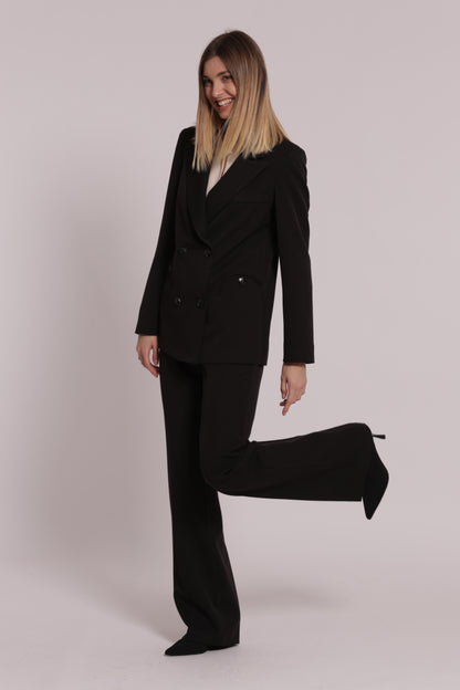 PANTALONE PALAZZO TESSUTO VANZ
