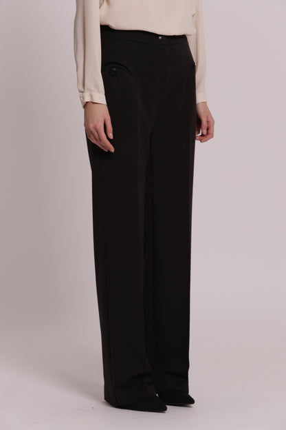 PANTALONE PALAZZO TESSUTO VANZ