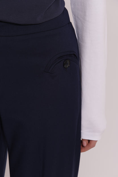 PANTALONE PALAZZO TESSUTO VANZ