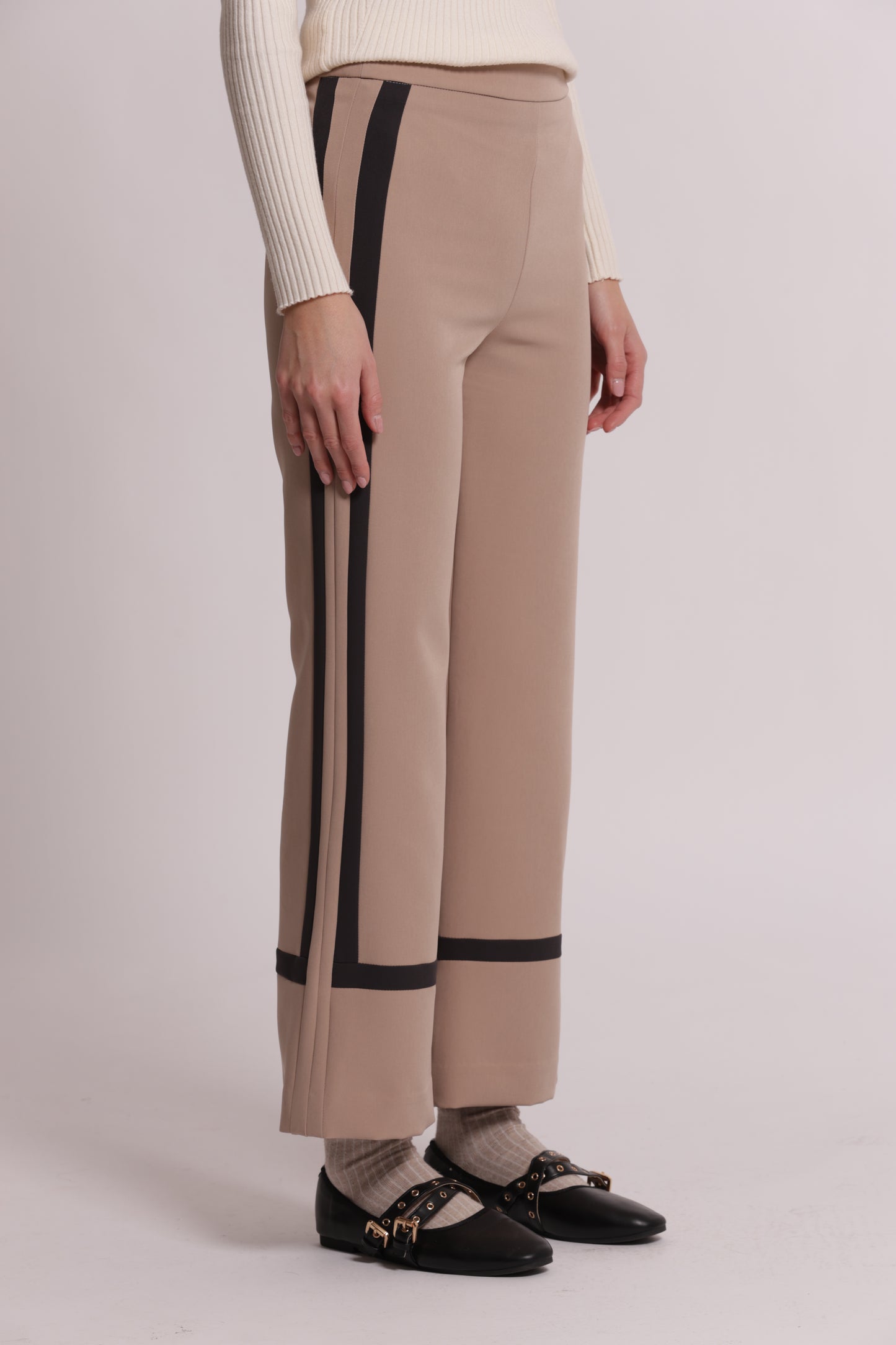 PANTALONE BICOLOR IN TESSUTO TECNICO