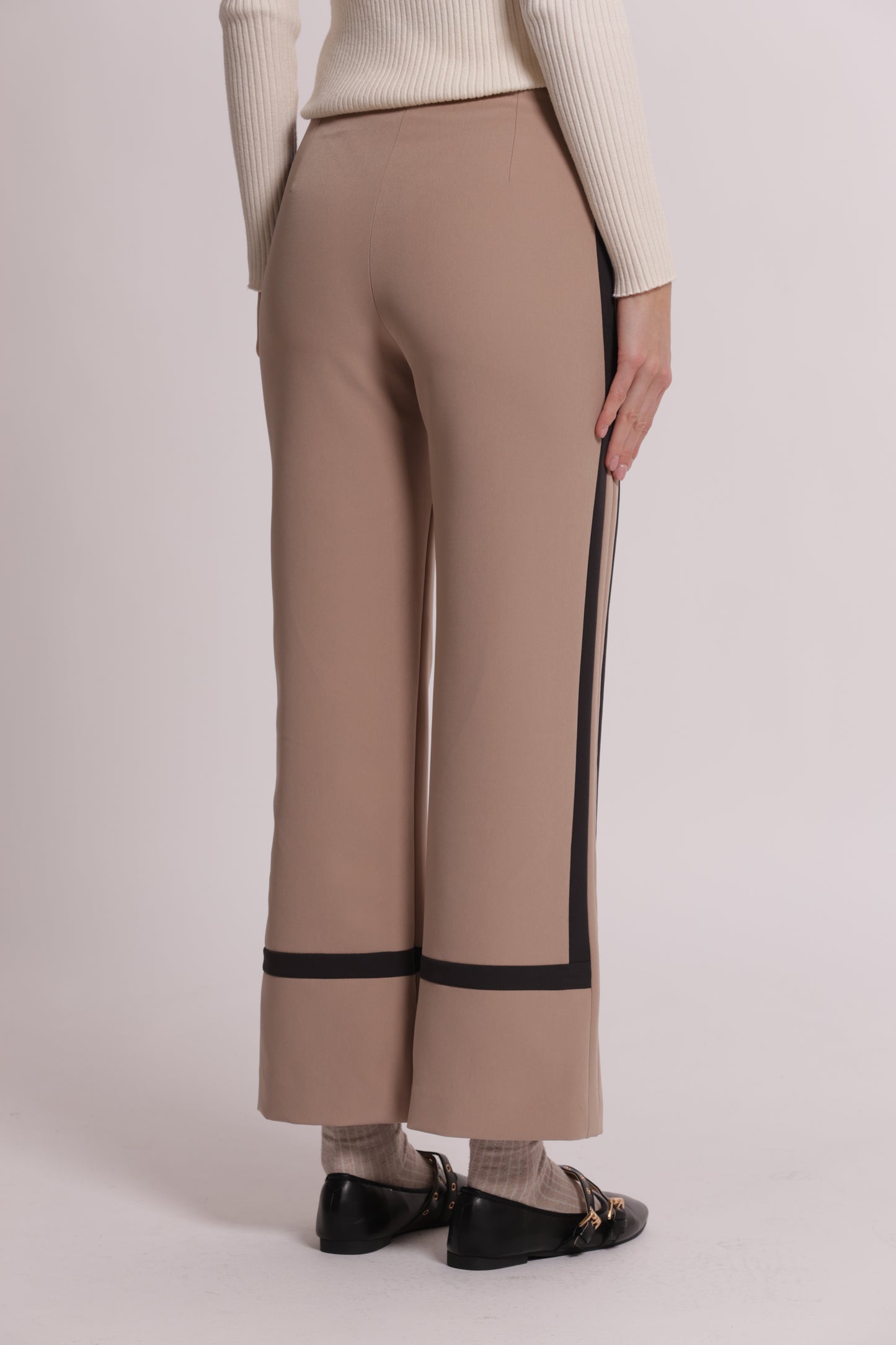 PANTALONE BICOLOR IN TESSUTO TECNICO