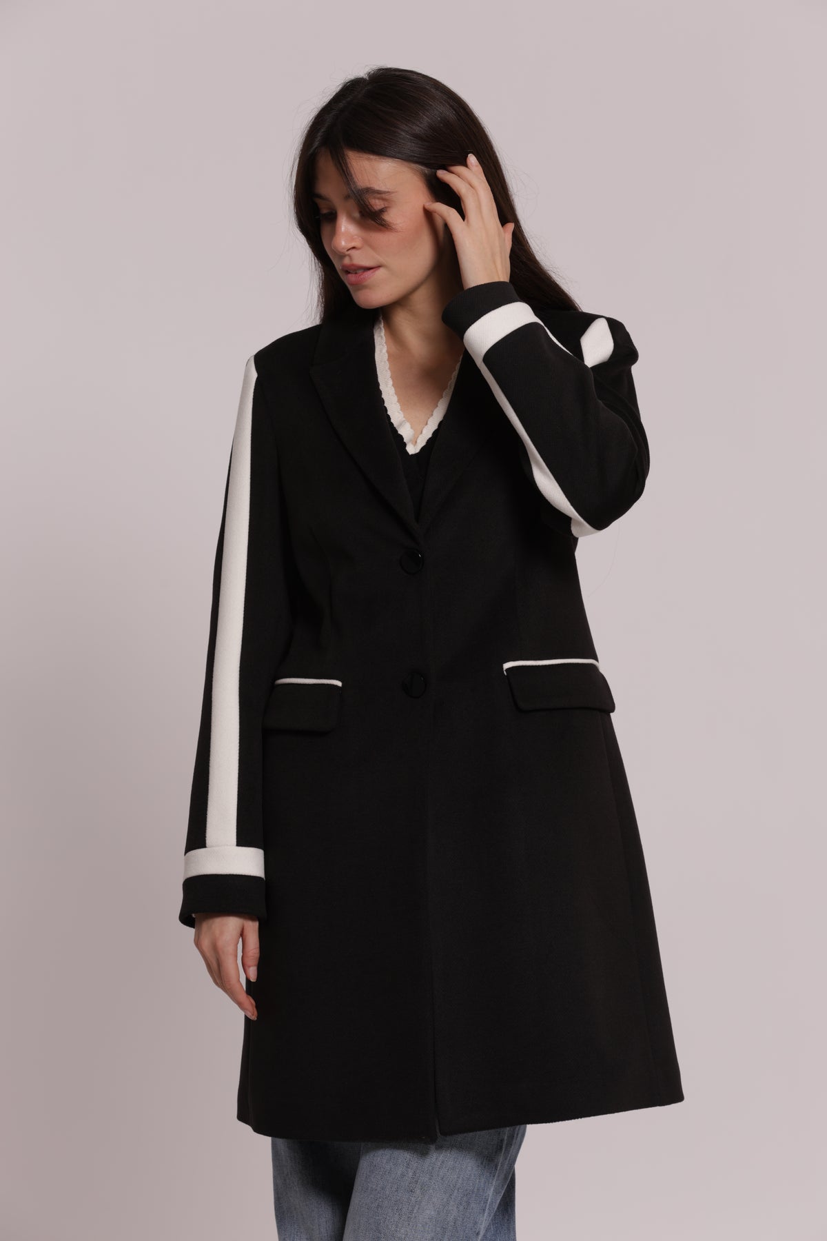 CAPPOTTO BARONETTO BICOLOR