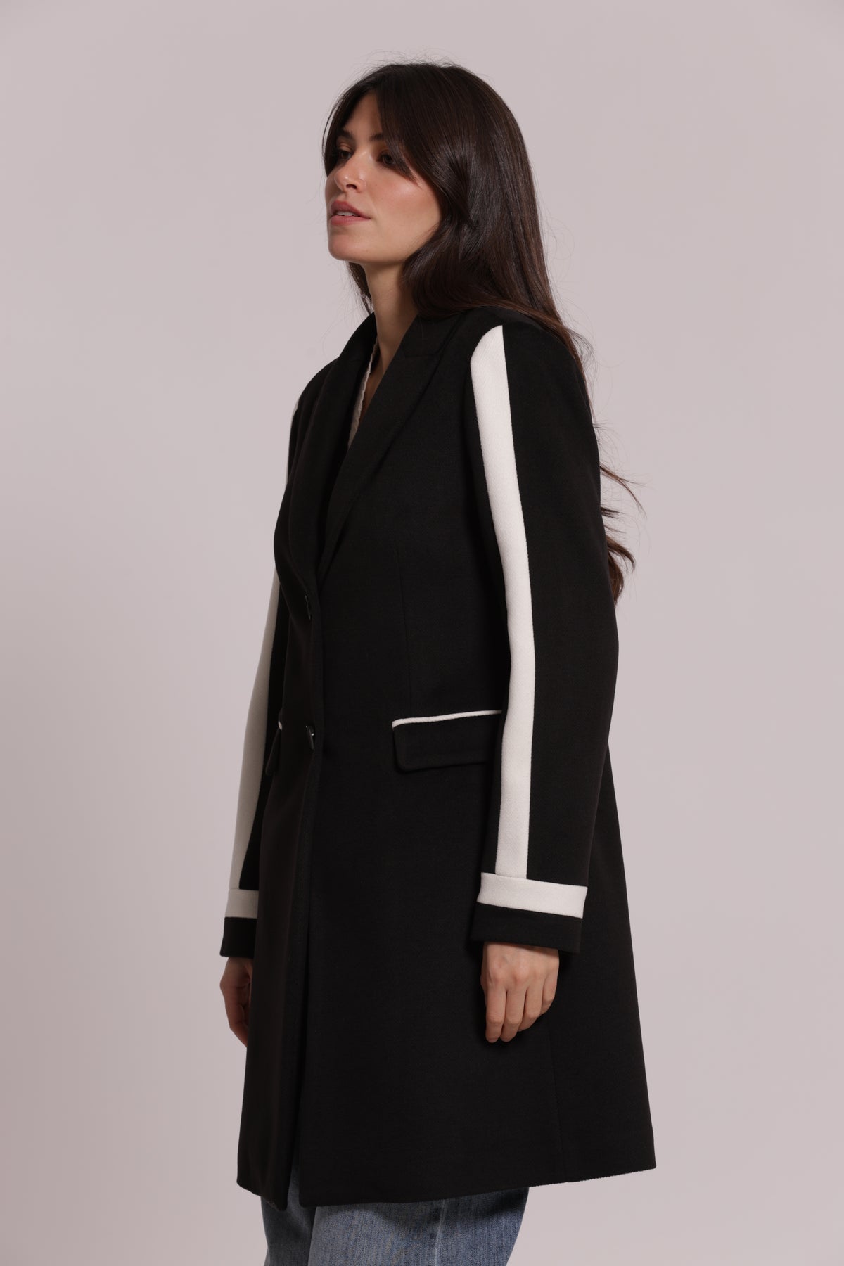 CAPPOTTO BARONETTO BICOLOR