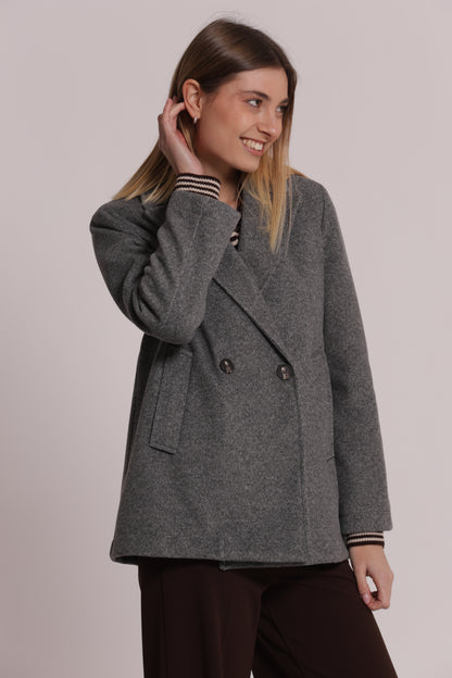 CAPPOTTO GIACCONE CORTO SFODERATO