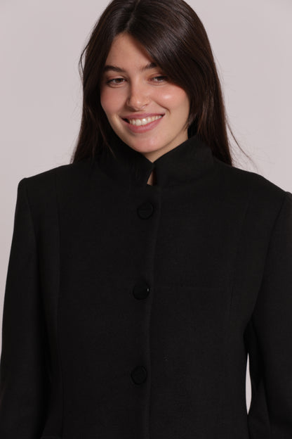 CAPPOTTO BARONETTO CON COLLO ALLA COREANA