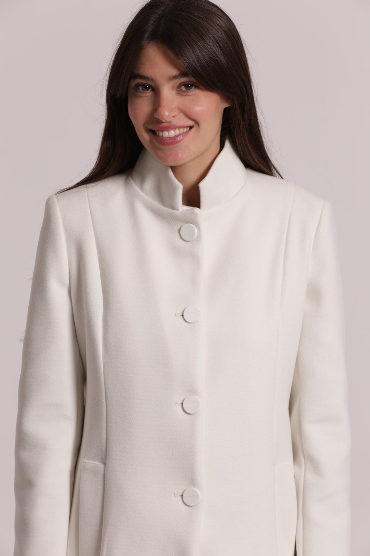 CAPPOTTO BARONETTO CON COLLO ALLA COREANA
