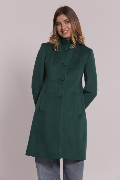 CAPPOTTO BARONETTO CON COLLO ALLA COREANA