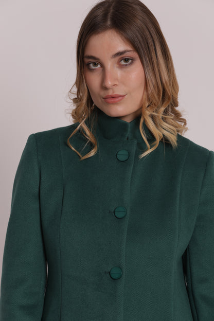 CAPPOTTO BARONETTO CON COLLO ALLA COREANA