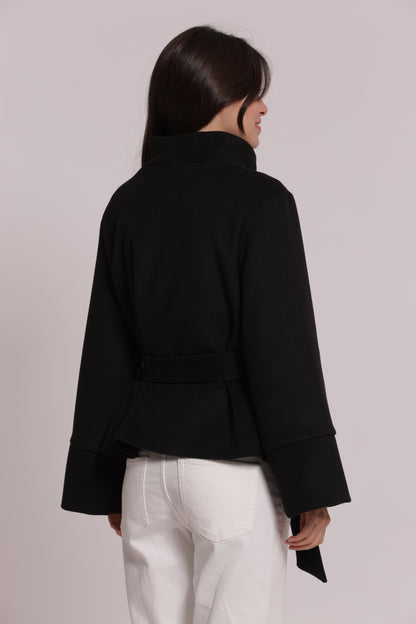CAPPOTTO CORTO CON CINTURA