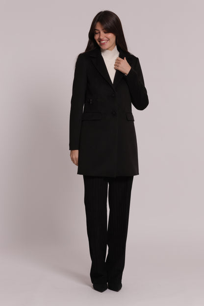 CAPPOTTO BARONETTO CON DETTAGLIO ZIP