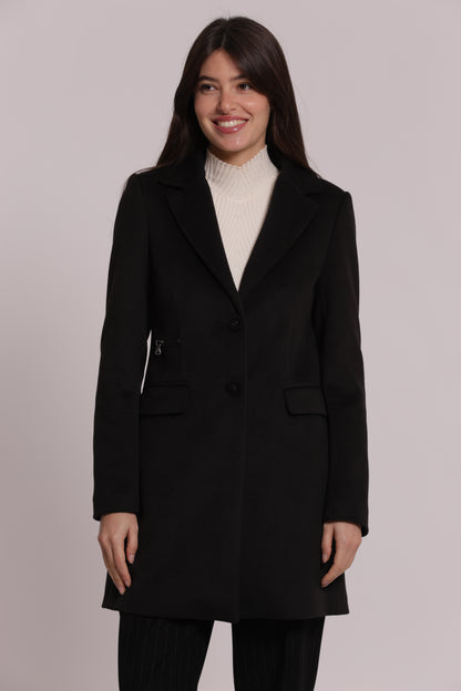 CAPPOTTO BARONETTO CON DETTAGLIO ZIP