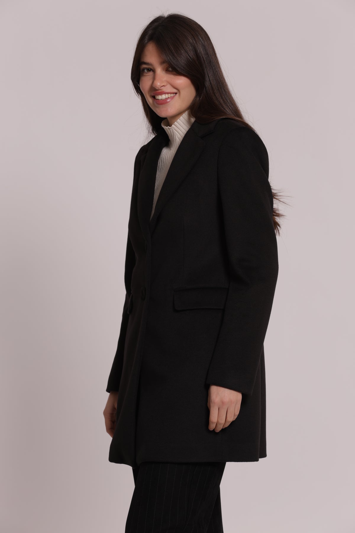 CAPPOTTO BARONETTO CON DETTAGLIO ZIP