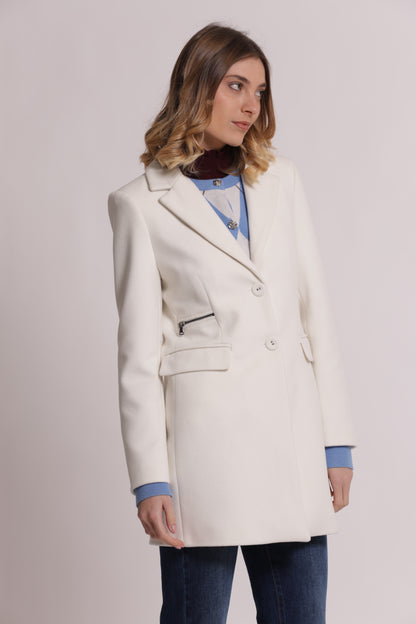 CAPPOTTO BARONETTO CON DETTAGLIO ZIP