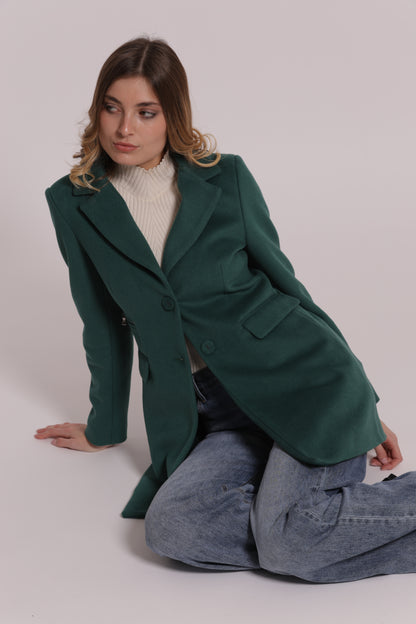CAPPOTTO BARONETTO CON DETTAGLIO ZIP