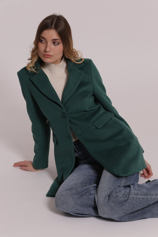 CAPPOTTO BARONETTO CON DETTAGLIO ZIP
