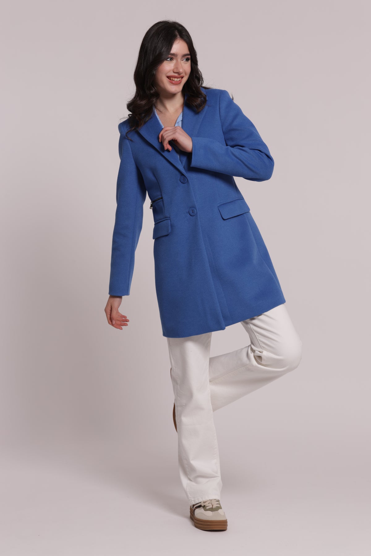 CAPPOTTO BARONETTO CON DETTAGLIO ZIP