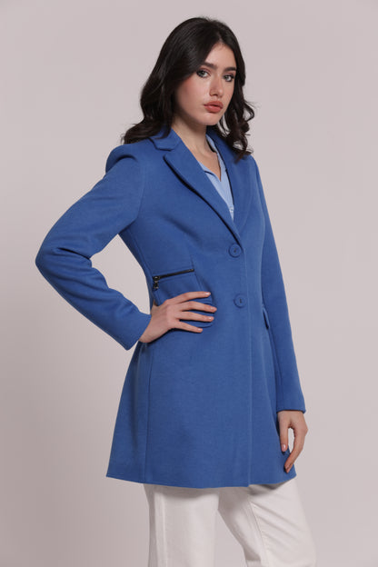 CAPPOTTO BARONETTO CON DETTAGLIO ZIP