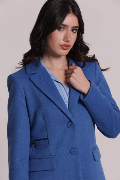 CAPPOTTO BARONETTO CON DETTAGLIO ZIP