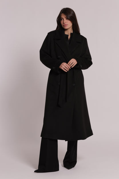 CAPPOTTO LUNGO CON CINTURA