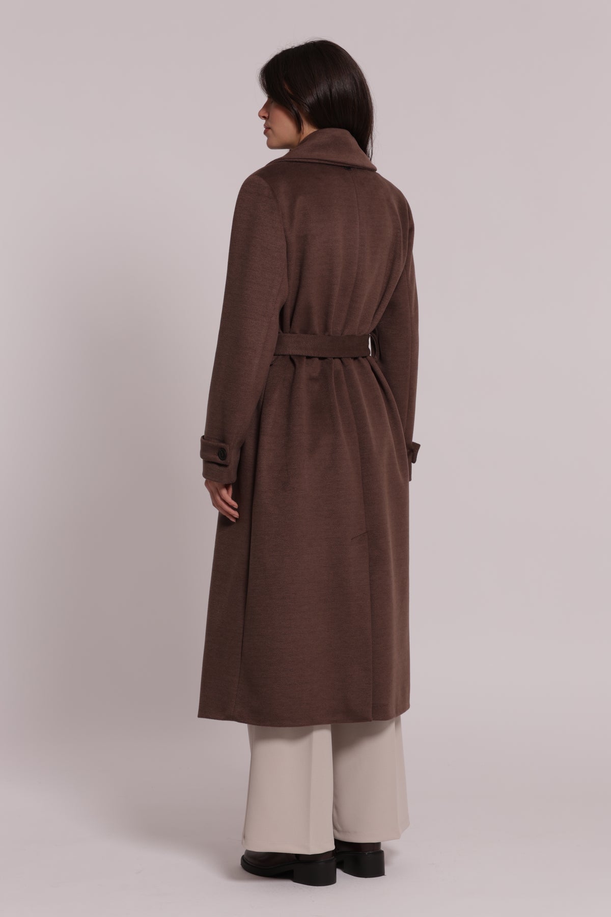 CAPPOTTO LUNGO CON CINTURA