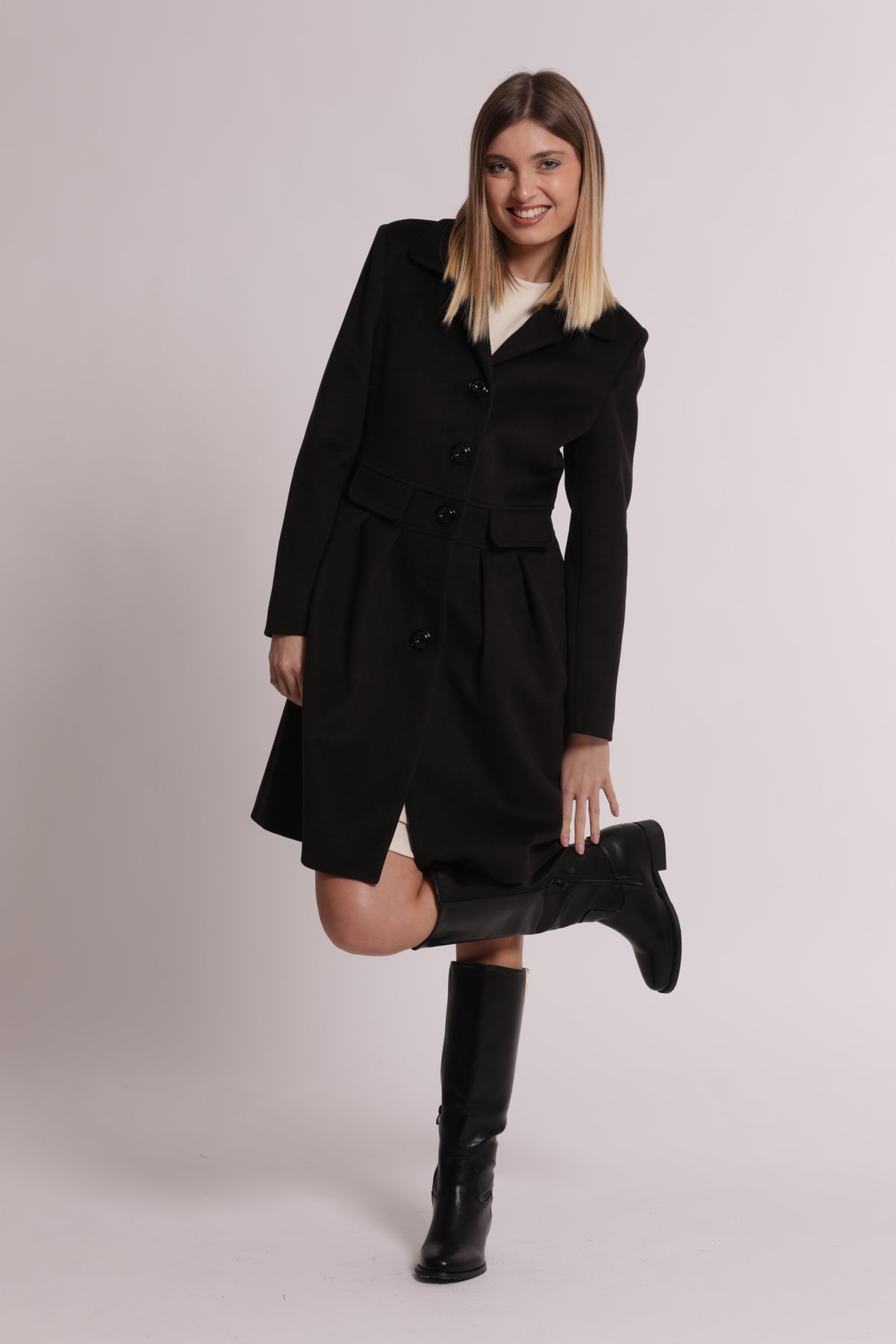 CAPPOTTO BARONETTO CON PINCES