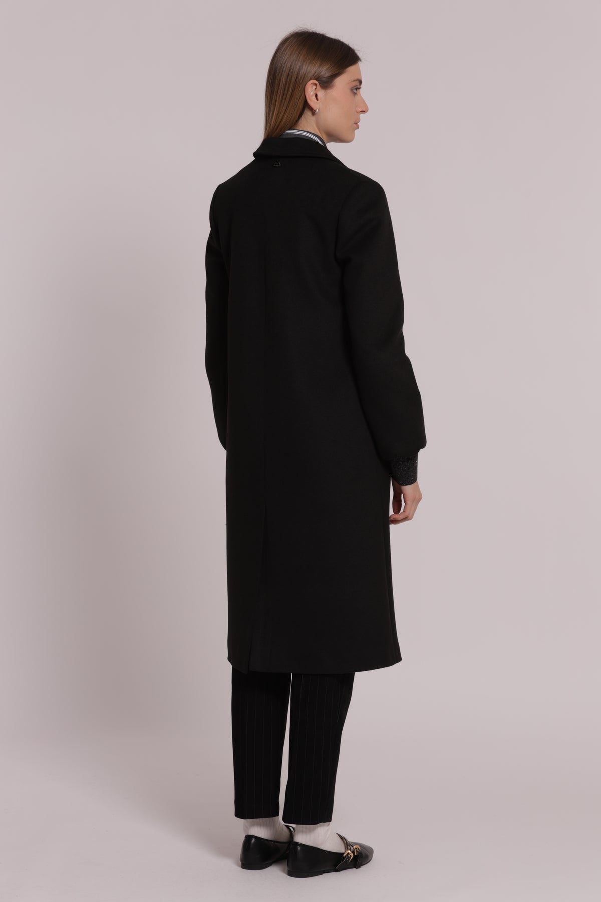 CAPPOTTO LUNGO CON POLSINI