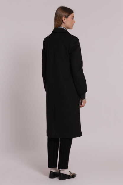 CAPPOTTO LUNGO CON POLSINI