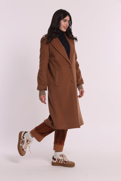 CAPPOTTO LUNGO CON POLSINI