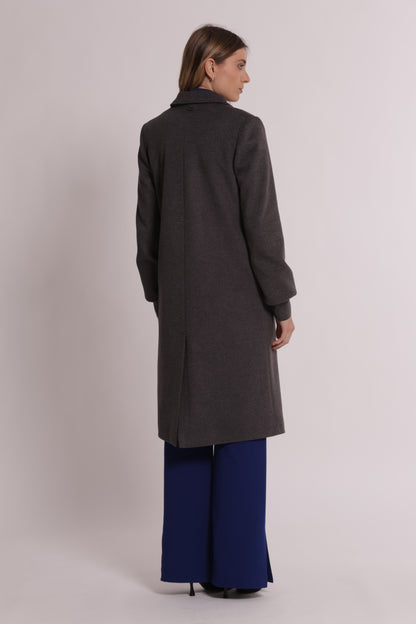 CAPPOTTO LUNGO CON POLSINI
