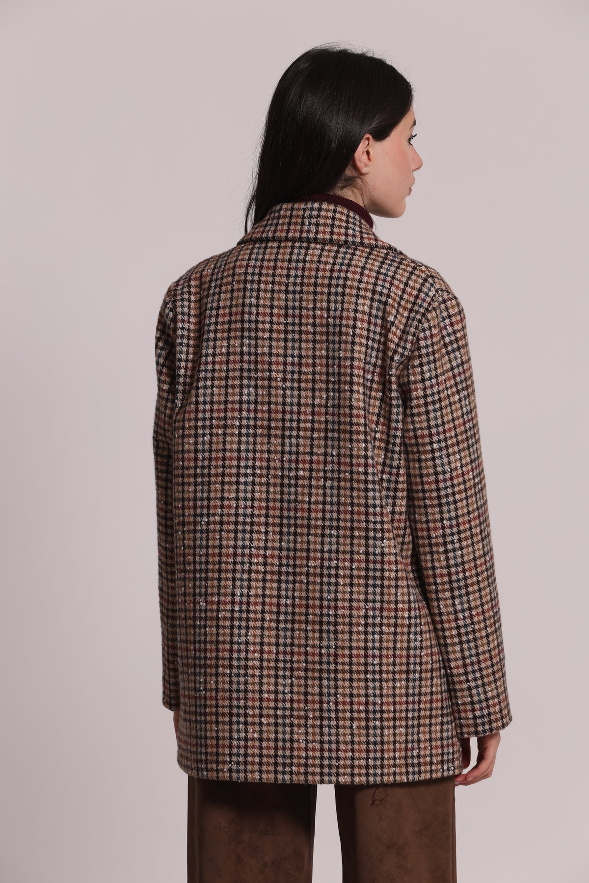 CAPPOTTO GIACCONE A QUADRI