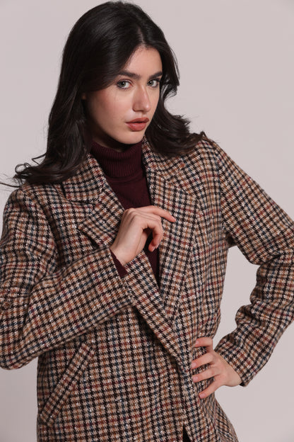 CAPPOTTO GIACCONE A QUADRI