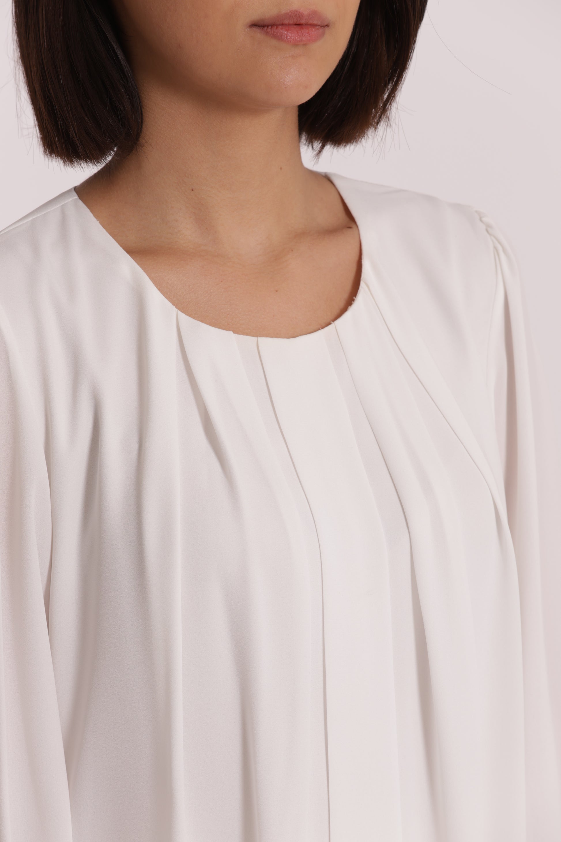 BLUSA CON PIEGHE
