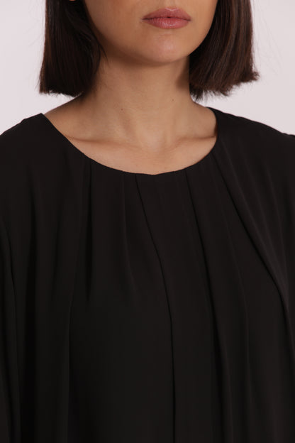 BLUSA CON PIEGHE