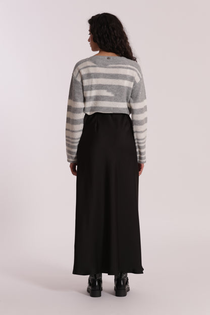 GONNA LONGUETTE IN RASO