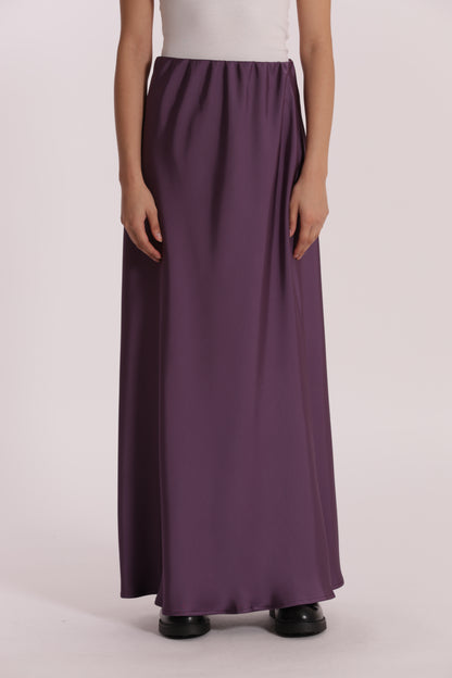 GONNA LONGUETTE IN RASO