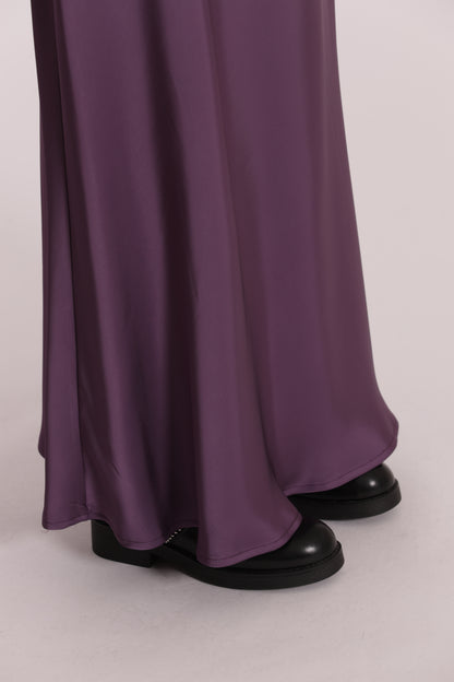 GONNA LONGUETTE IN RASO