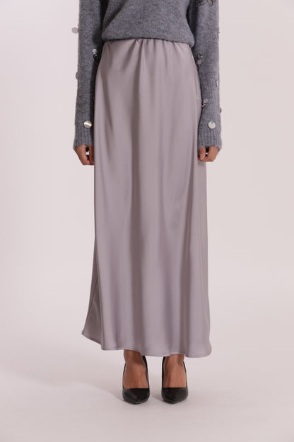 GONNA LONGUETTE IN RASO