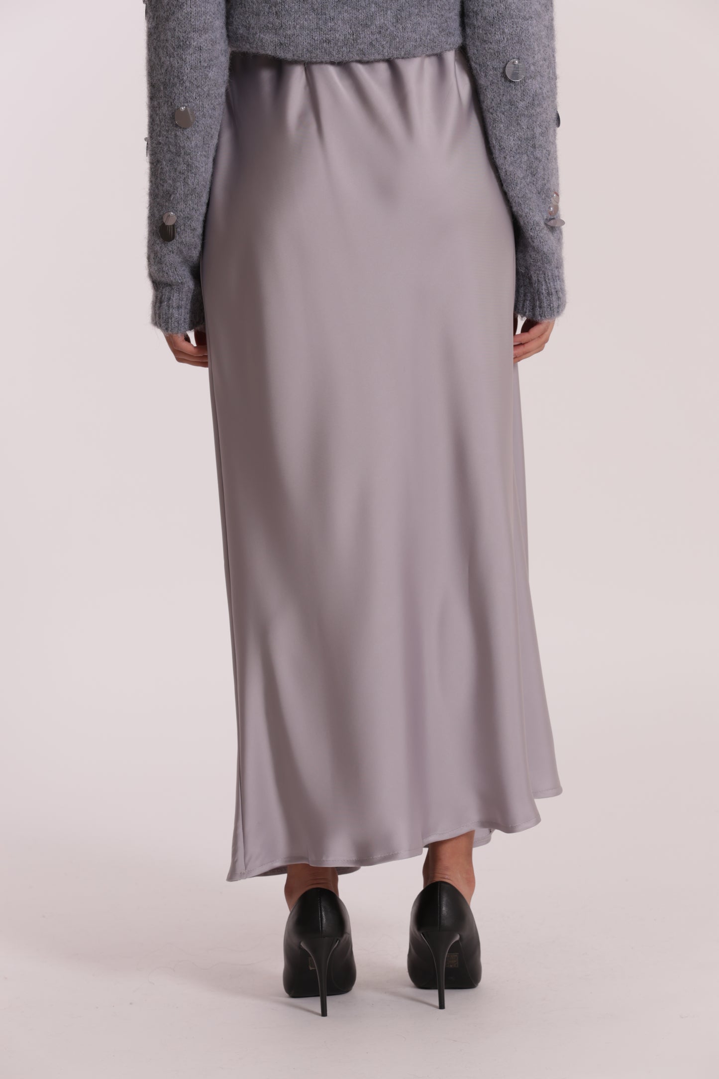 GONNA LONGUETTE IN RASO