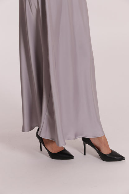 GONNA LONGUETTE IN RASO