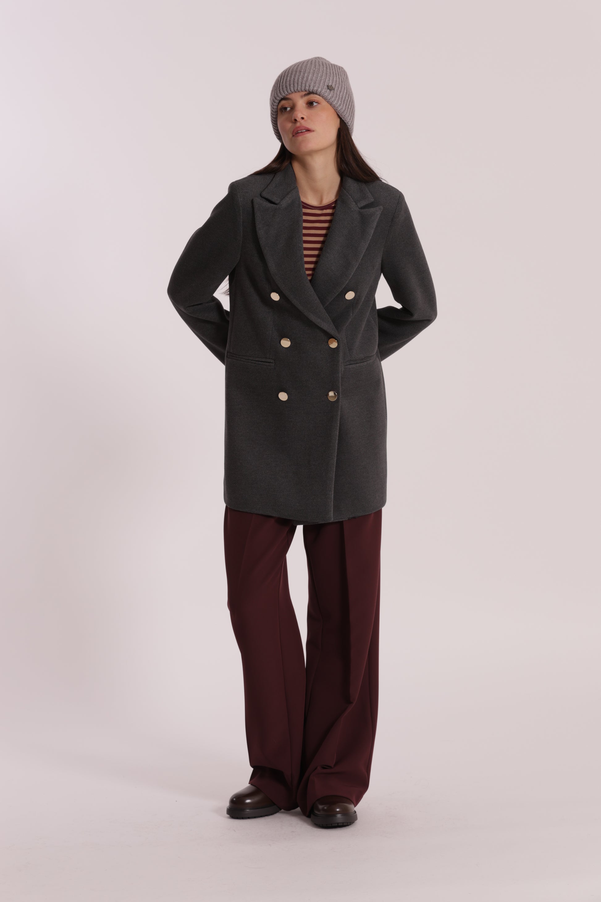 CAPPOTTO CORTO DOPPIO PETTO