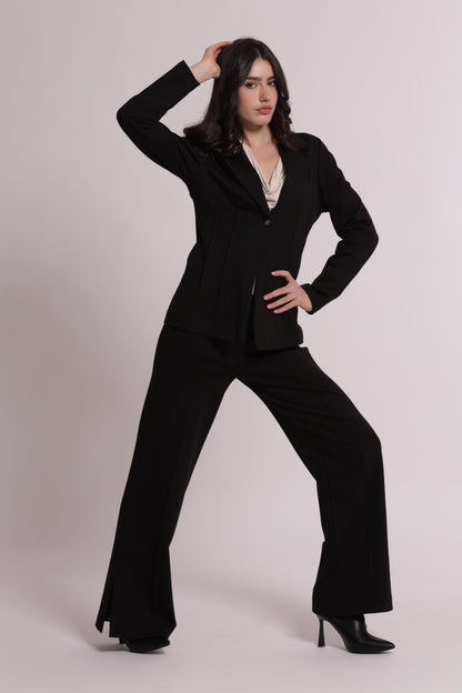 PANTALONE CON SPACCO IN PUNTO MILANO