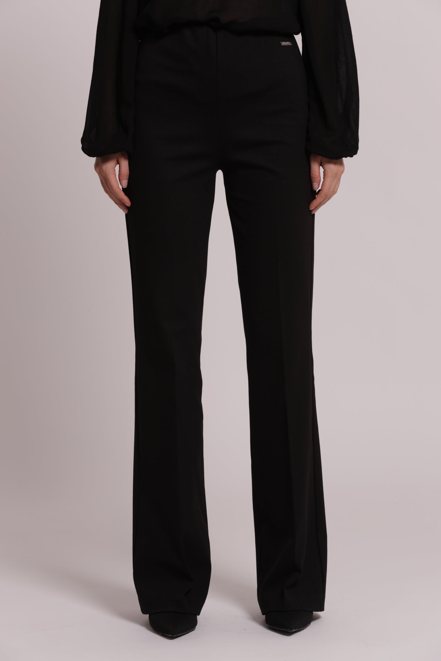 PANTALONE FLARE IN PUNTO MILANO