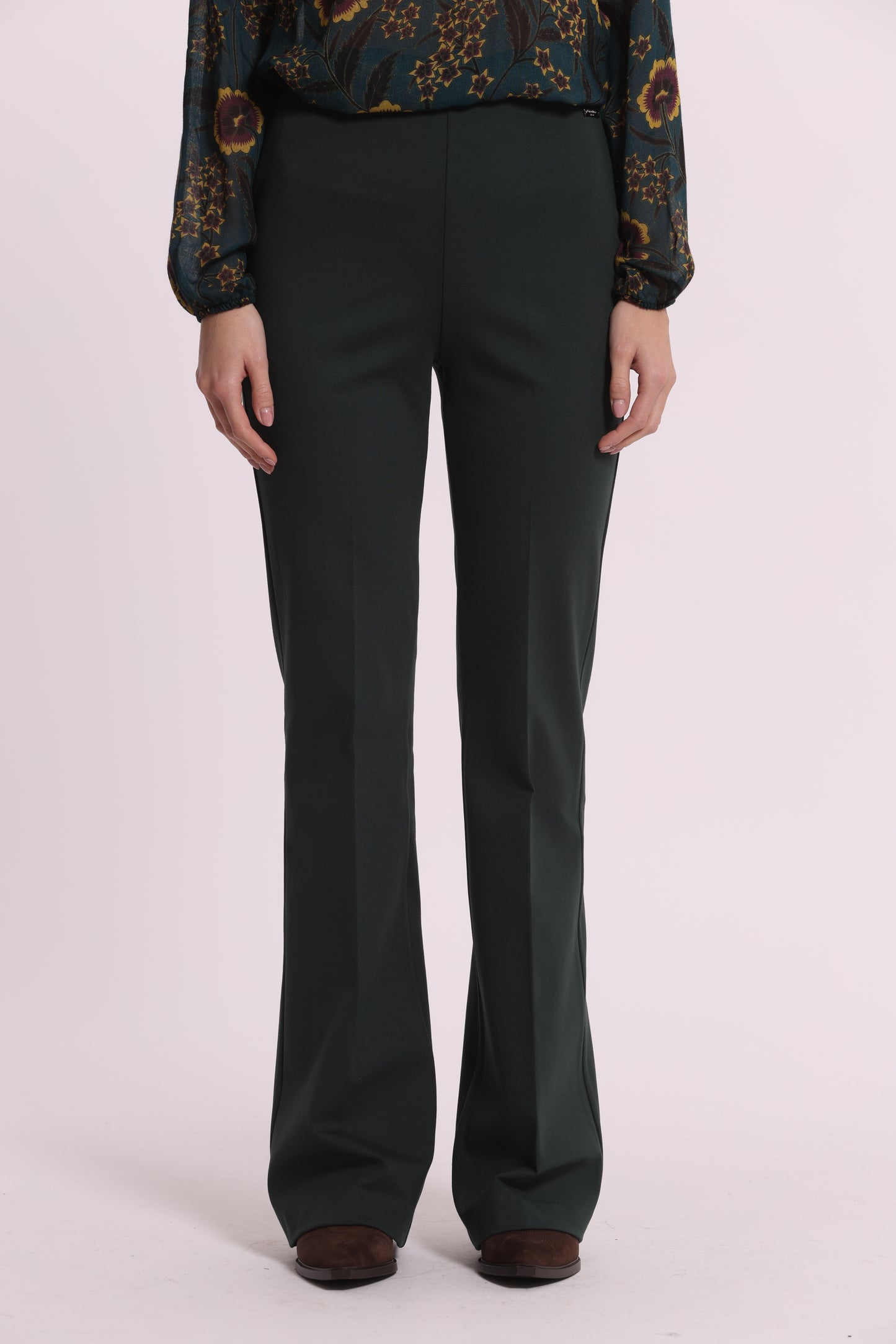 PANTALONE FLARE IN PUNTO MILANO